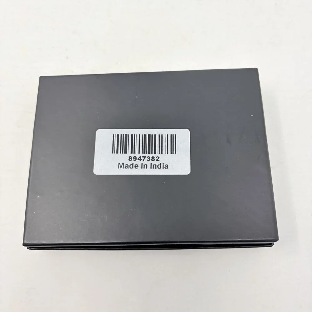 Shop LC Mens Union Code Brown Genuine Leather RFID Protected‎ Slim BiFold Wallet